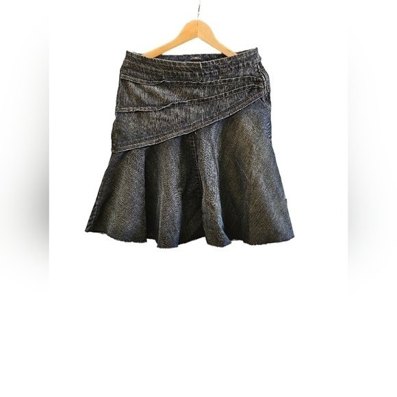 7 for all mankind y2k style jean skirt size 30 - Picture 1 of 6